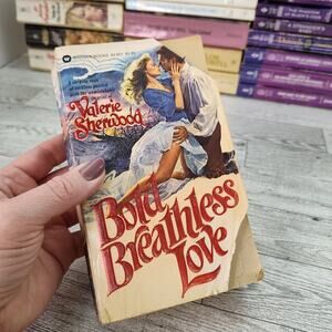 Bold Breathless Love by‎ Valerie Sherwood 1981 Warner First Print Romance PB